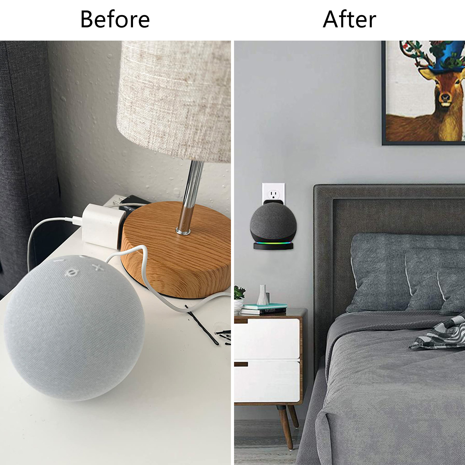 Wall Outlets Holder for Echo D - Amazon Speaker Echo Pop recension och pris