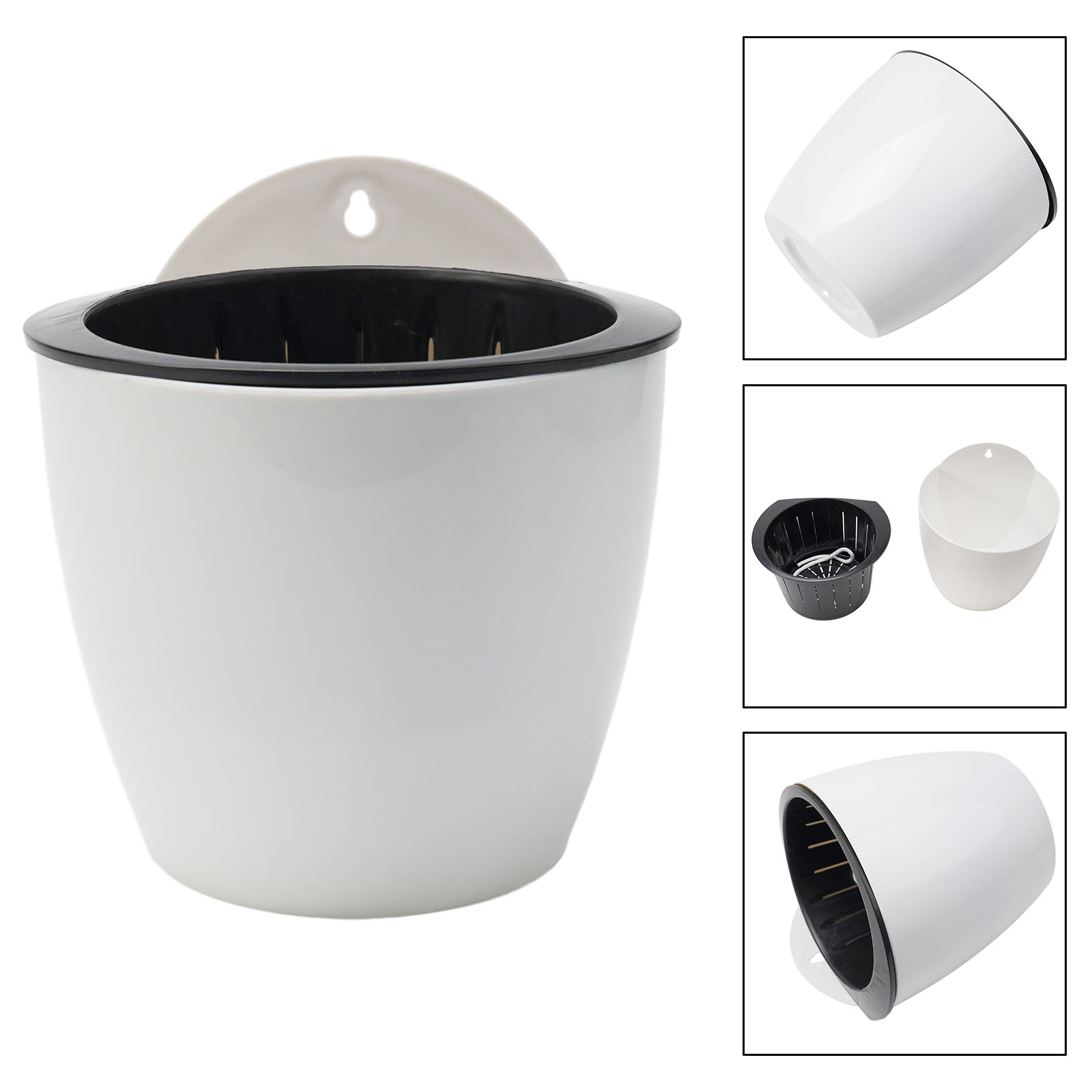 1X Wall-Mounted Flower Pot Aut - Aloe Vera Pot recension och pris